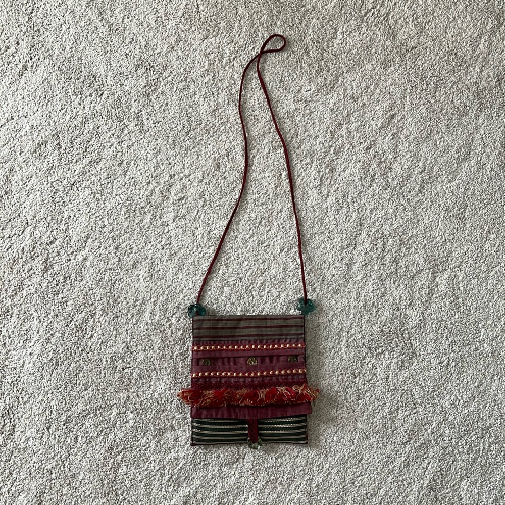 Boho cross body purse